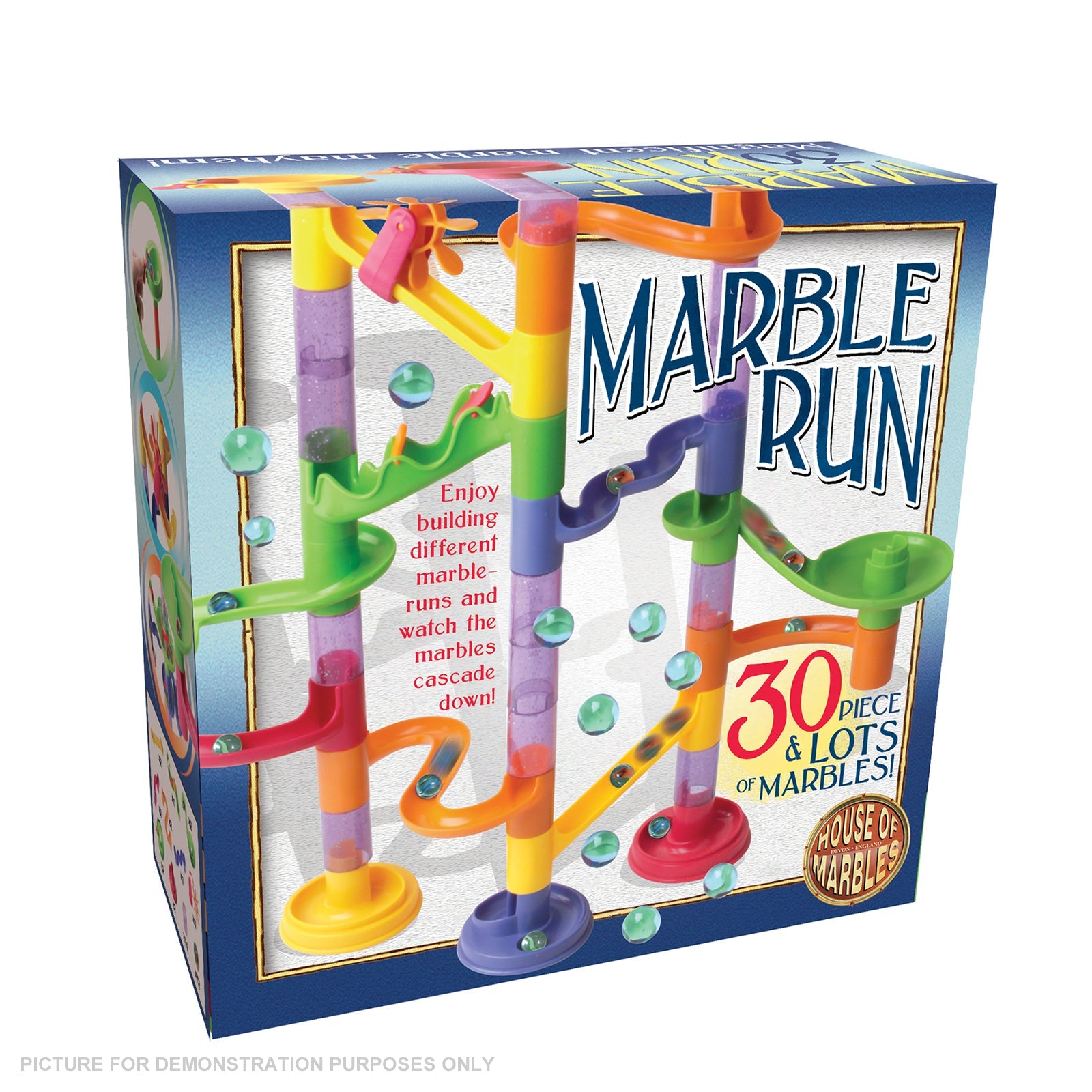 30-Piece Marble Run
